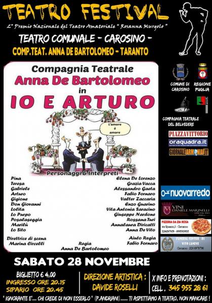Teatro Festival - "Io e Arturo"