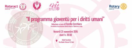 Seminario Serale "il Programma Gioventu' per i Diritti Umani"