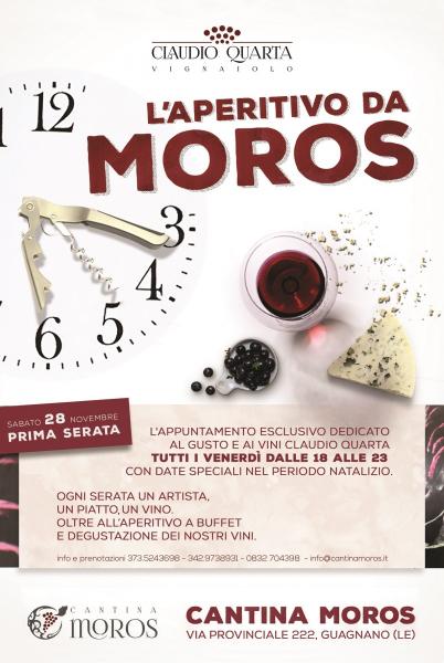 Il Fine Settimana ha un Gusto Nuovo, nasce L'aperitivo da Moros