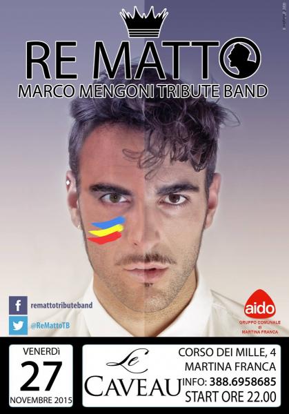 Re Matto Tribute Band-Tributo a Marco Mengoni