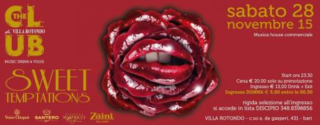 Sabato 28 Novembre Villa Rotondo é "The Club" ingresso in lista Discipio