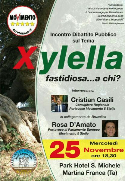 Xylella fastidiosa...a chi?
