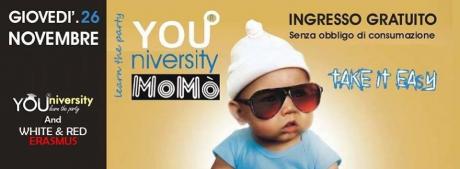 Momò - YOUniversity - il giovedì UNIVERSITARIO BARESE