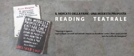 IL MERCATO DELLA FAME - reading di GIORGIO CONSOLI