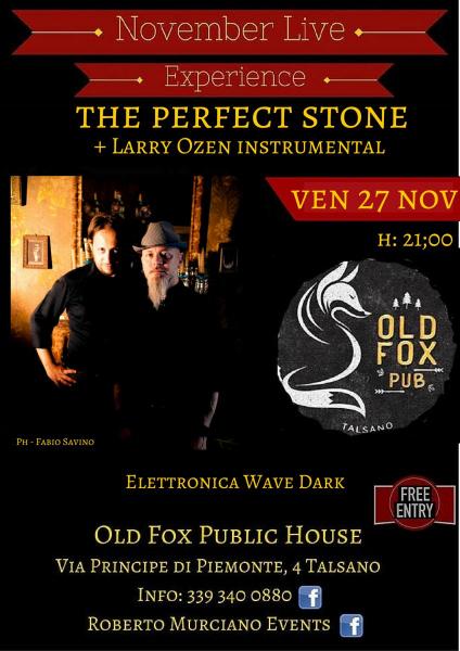 The Perfect Stone + Larry Ozen live at Old Fox Public House - November Live Experience