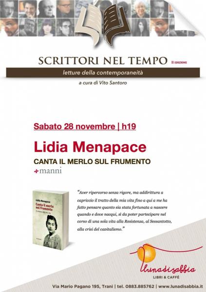 SCRITTORI NEL TEMPO con Lidia Menapace
