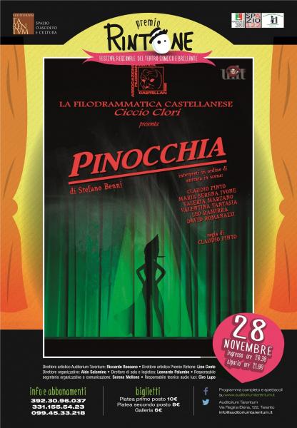 PINOCCHIA di Stefano Benni #premiorintone