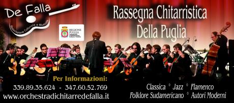 ORCHESTRA DI CHITARRE DE FALLA "Dalle Celebri Colonne Sonore al nuovo progetto Classic Sensation"