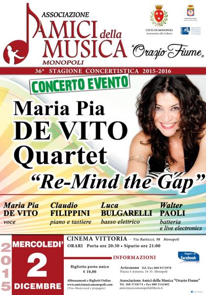 Maria Pia De Vito Quartet
