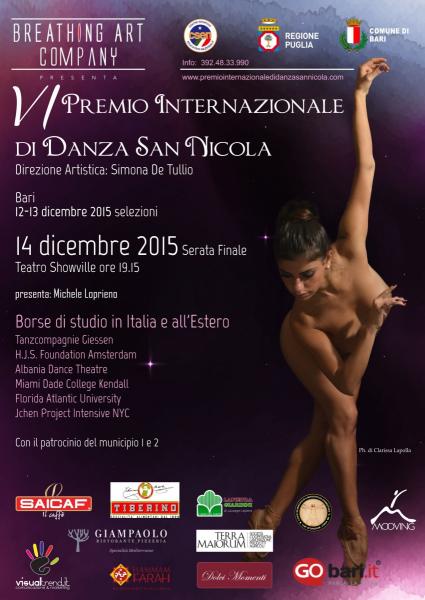 VI Premio Internazionale di Danza San Nicola