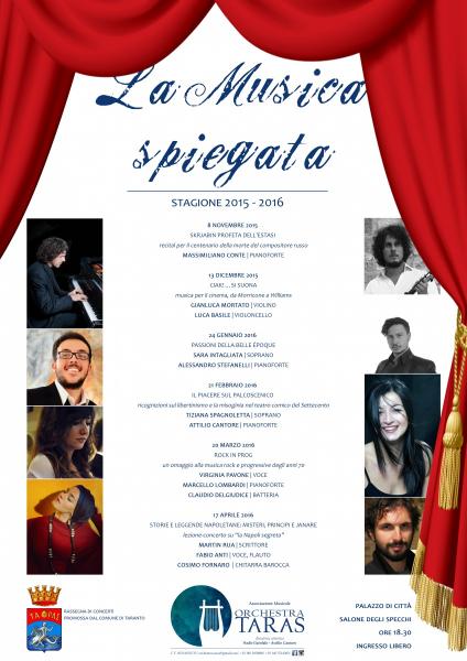 Secondo appuntamento de La Musica Spiegata con il violinista Gianluca Mortato e il violoncellista Luca Basile