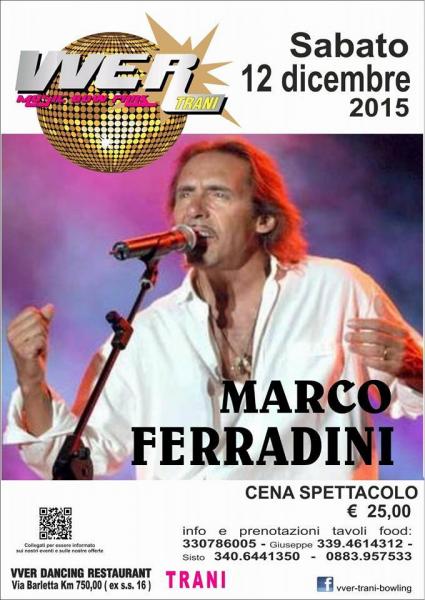 Cena Spettacolo con Marco Ferradini
