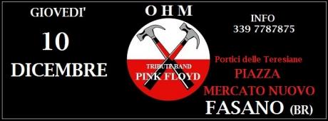 Ohm Pink Floyd live in  Piazza Mercato Nuovo