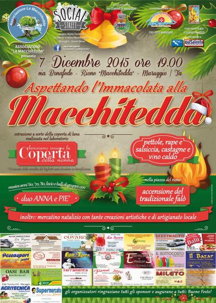 Aspettando l'Immacolata alla Macchitedda