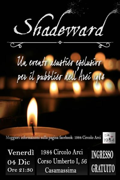 Live Concert: SHADEWARD (in acustico)