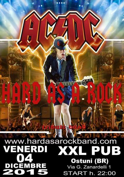 AC/DC Tribute HARD AS A ROCK at XXL PUB, Ostuni (BR)