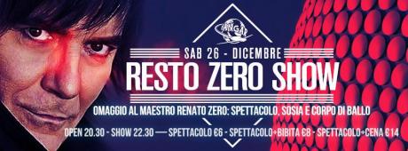RENATO ZERO show