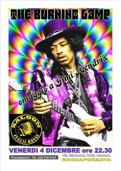 The Burning Lamp omaggio a JIMI HENDRIX