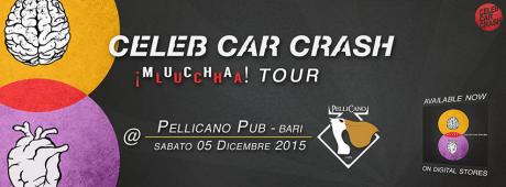 CELEB CAR CRASH at Pellicano Pub - Bari