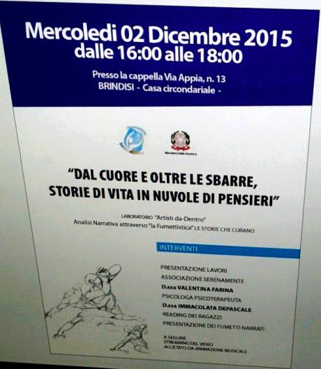 “Dal cuore e oltre le sbarre, storie di vita in nuvole di pensieri”