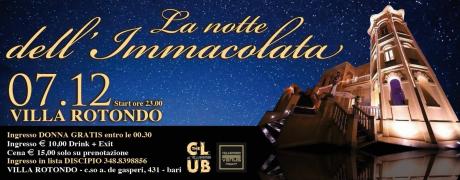 Lunedì 7 Dicembre  a Villa Rotondo / Ingresso in lista Discipio