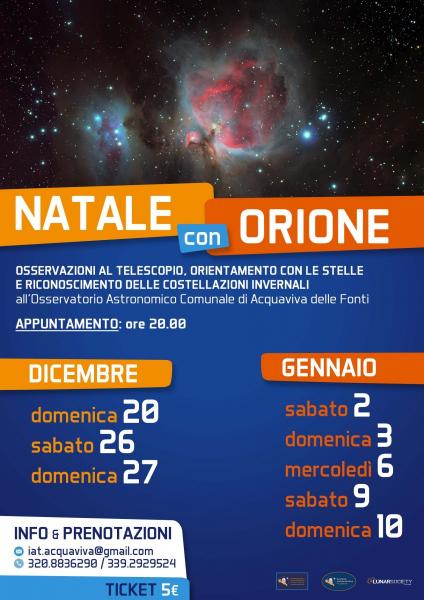 Natale con Orione