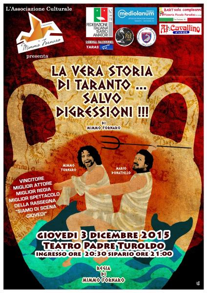 La vera storia di Taranto... salvo digressioni !!!