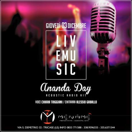 Ananda Day Duo in concerto