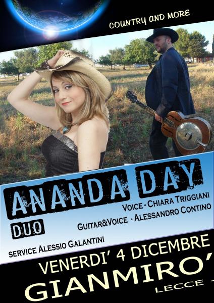 Ananda day Duo at Gianmirò - Lecce