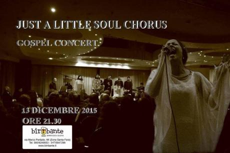 "Gospel Chorus - Just a Little Soul Chorus - Gospel Christmas Show"