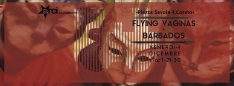 Flying Vaginas + Barbados at Arci La Locomotiva Corato