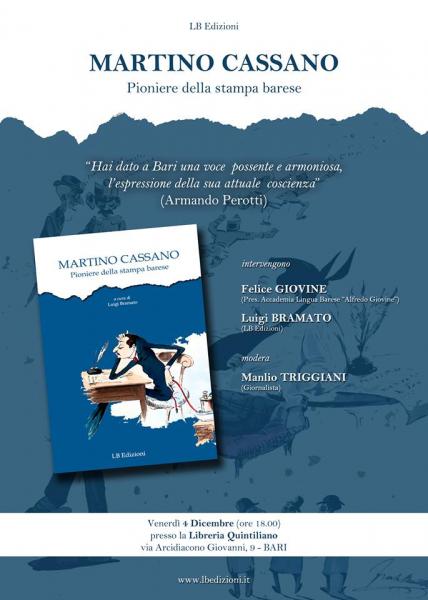 MARTINO CASSANO Pioniere della stampa barese