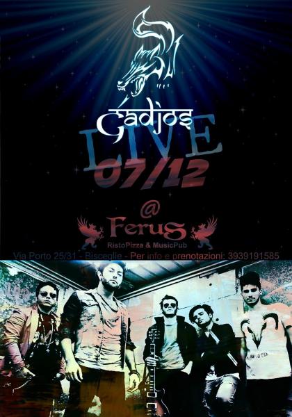 ROCK 'N ROLL '70/'80 LIVE CONCERT con i " GADJOS "