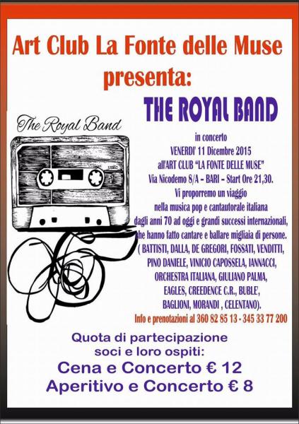 "The Royal Band" in concerto