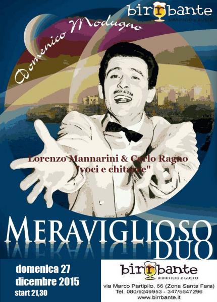 Meraviglioso Duo - Omaggio a Domenico Modugno