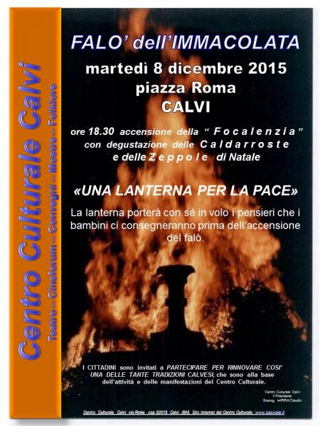 Falò dell’Immacolata