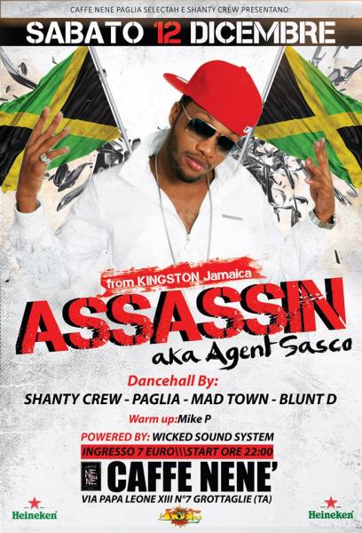 ASSASSIN aka AGENT SASCO •••••• Theory of Reggaetivity - Europe Tour 2015