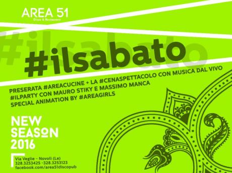 Musica, buona cucina e animazione fino a notte inoltrata per #IlSabato dell'Area51 di Novoli