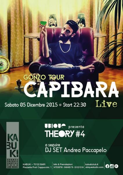 CAPIBARA Live at KABUKI #theory