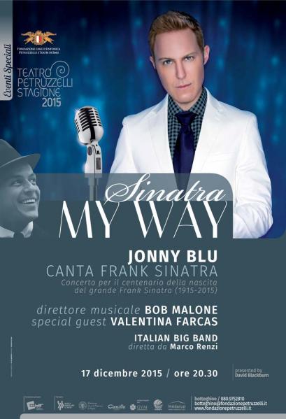 "My Way "Jonny Blu canta Frank Sinatra