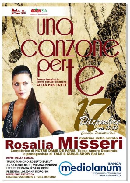 UNA CANZONE PER TE - II Edizione