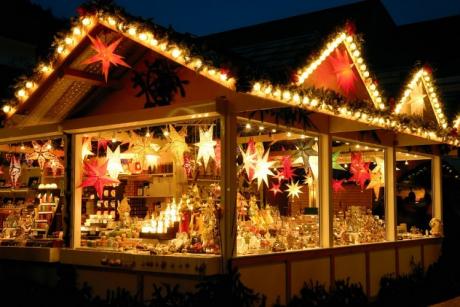 Casette di Natale a Carovigno in Piazza 'Nzegna