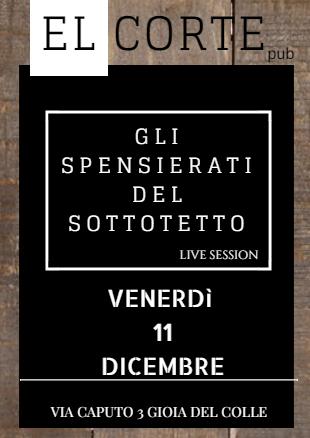 Gli Spensierati del Sottotetto - live Session