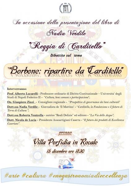 Borbone: ripartire da Carditello