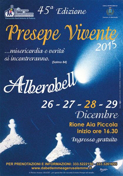 45° ed. Presepe Vivente Alberobello