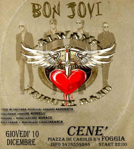 Always tribute band Bon Jovi Live