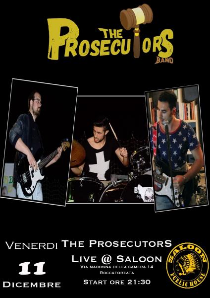 The Prosecutors Live at Saloon Public House