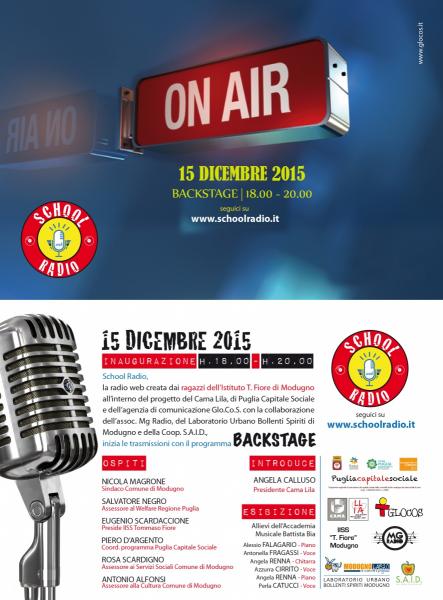 Inaugurazione “SCHOOL RADIO” La Web Radio dei Ragazzi
