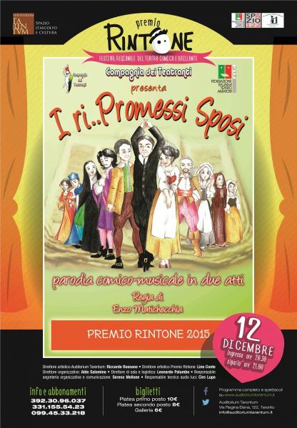 RI...PROMESSI SPOSI #premiorintone