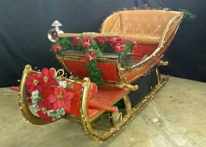 Babbo Natale e la Slitta dell'800 - Musicanti di Barberia ed il  Museo Itinerante di "Macchine Musicali"